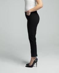 Phia Cropped Viskon Siyah