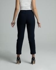 Phia Cropped Viskon Lacivert