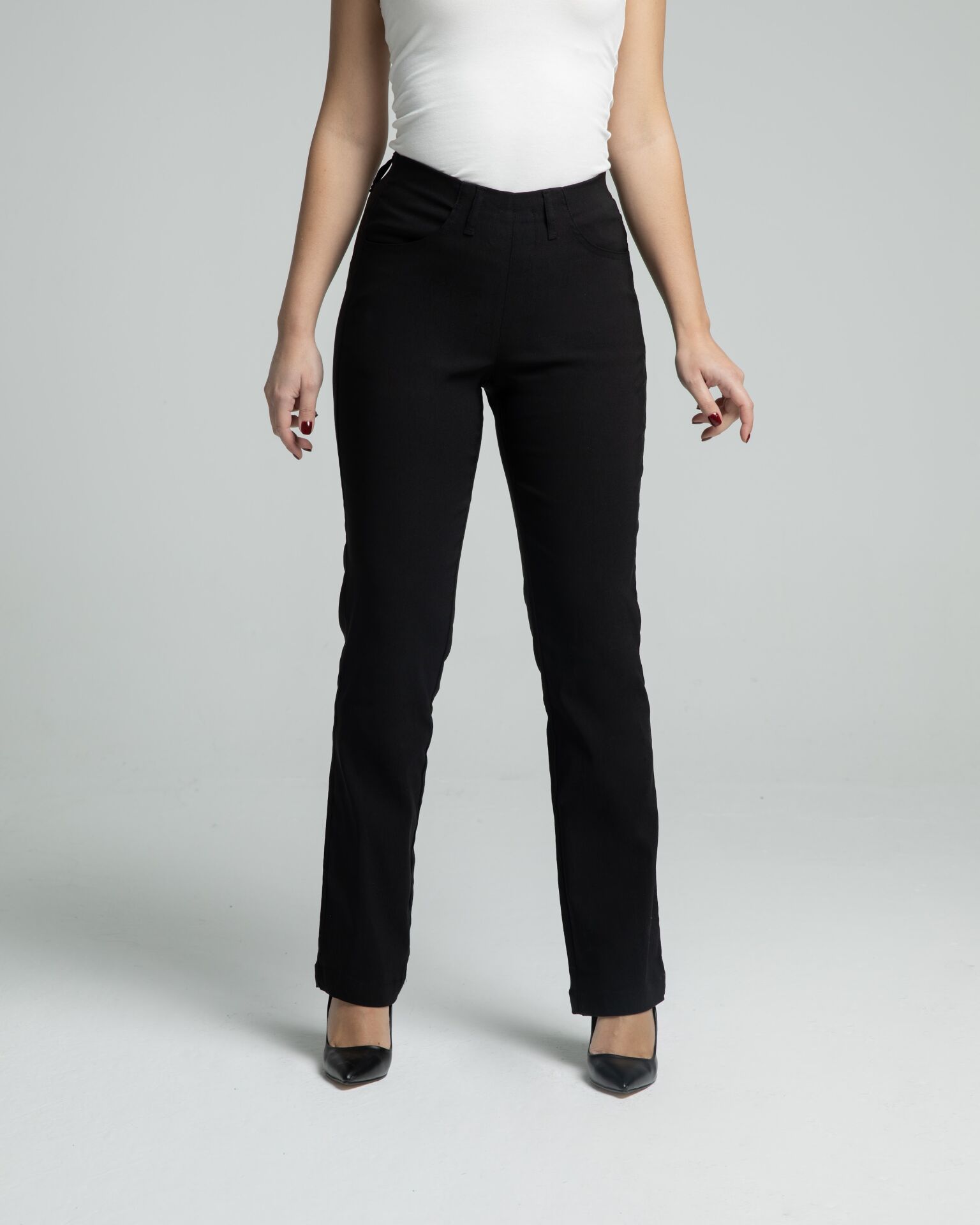 Peny Long Viskon Siyah