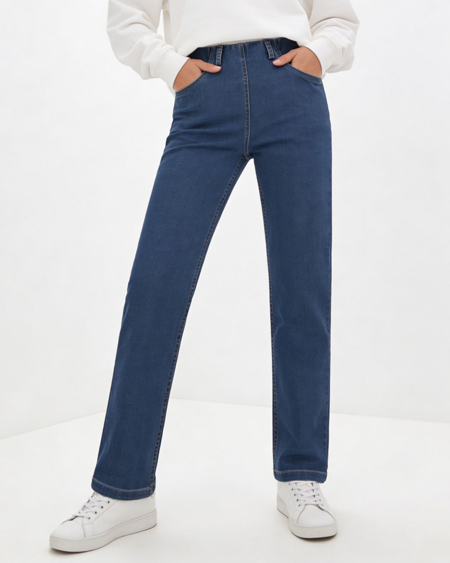 Peny Denim Long Mavi