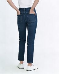 Phia Cropped Jean Kemerli Mavi