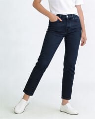 Phia Cropped Jean Kemerli Lacivert