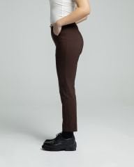 Mony Cropped Viskon Kahve