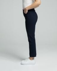 Mony Cropped Viskon Lacivert