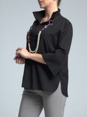 Diva Gömlek Siyah