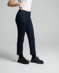 Mony Cropped Pamuklu Lacivert