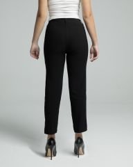 Mony Cropped Viskon Siyah