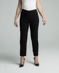 Mony Cropped Viskon Siyah