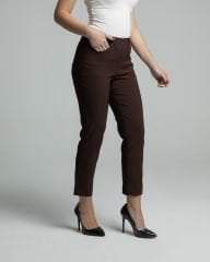 Phia Cropped Viskon Kahve