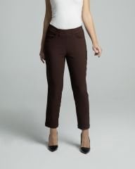 Phia Cropped Viskon Kahve