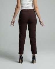 Phia Cropped Viskon Kahve