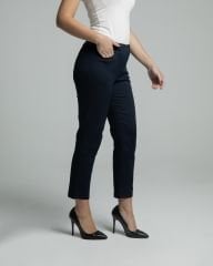 Phia Cropped Pamuklu Lacivert