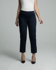 Phia Cropped Pamuklu Lacivert