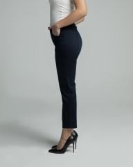 Phia Cropped Pamuklu Lacivert